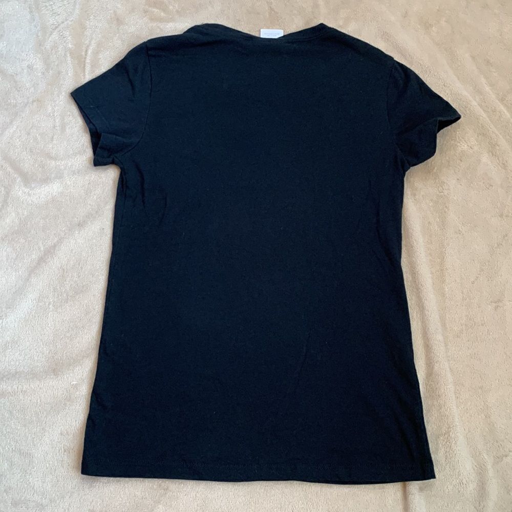 Harry Potter Hogwarts Fitted Graphic T-shirt Girls XL Black - Picture 8 of 8